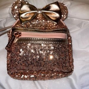 Minnie sequin belt bag